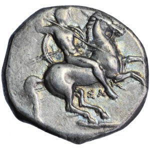 Calabria, Tarentum, AR Didrachm, circa 332-302 BC