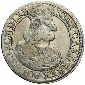 Polsko, Jan Kazimierz, Gdaňsk, ort 1660, muži. Gdaňsk