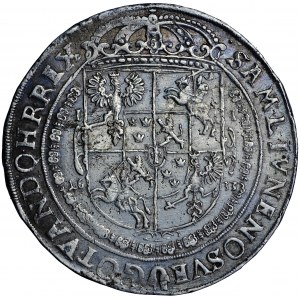 Polska, Władysław IV, Korona, talar 1633, men. Bydgoszcz, Jakub Jakobson