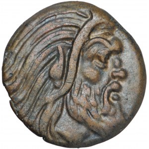 Kimmerský bospor, Pantikapaion, bronzový nominál, 310-303 pred n. l.