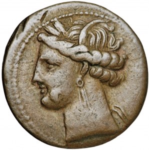 Kartáginská říše, Sardinie nebo Kartágo, šekel, 300-241 př. n. l.