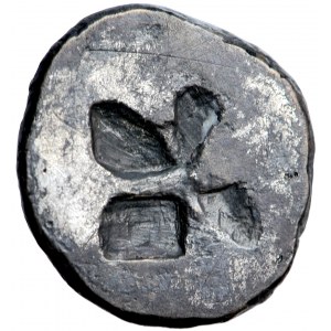 Cimmerian Bosporos, Pantikapaion, AR Triobol, circa 480-470 BC