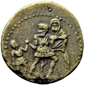 Troad, Ilium, bronzový nominál, doba Flaviovců, cca 69-96 po Kr.
