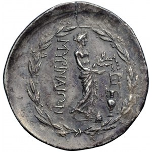Aeolis, Myrina, AR Tetradrachm, circa 155-145 BC