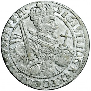 Polen, Sigismund III., Krone, ort 1622, mens. Bydgoszcz - OHNE DEKORATION