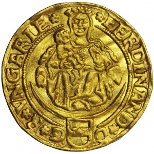 Ungarn, Ferdinand I., Gulden (Dukaten) 1531, m. Flint