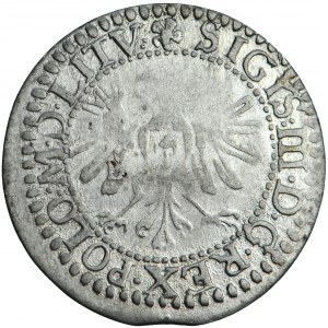 Polen, Sigismund III., Litauen, Pfennig 1610, m. Vilnius