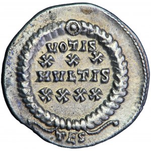 Constantius II, AR Siliqua, Thessalonica, 351-355