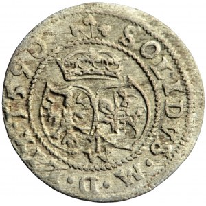 Polska, Zygmunt III, Litwa, szeląg 1590, men. Wilno