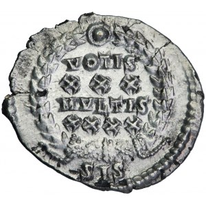 Constantius II, AR Siliqua, Siscia, 355-361