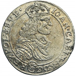 Poland, John Casimir, the Crown, ort 1668, Bydgoszcz mint