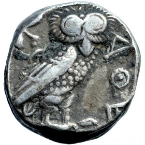 Attyka, Ateny, tetradrachma, ok. 375-350 przed Chr.