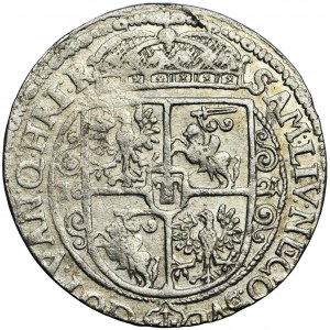 Poland, Sigismund III, the Crown, ort 1621, Bydgoszcz mint