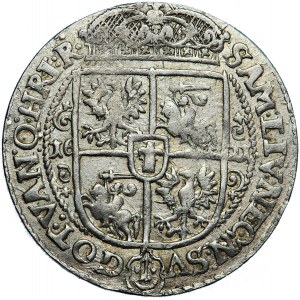 Polen, Sigismund III., Krone, ort 1621, Männer. Bromberg (Bydgoszcz), auf Av. V auf S eingeschlagen