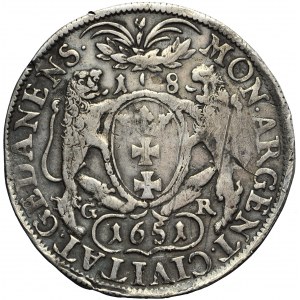 Poland, John Casimir, Gdańsk, ort 1651, Gdańsk (Danzig) mint