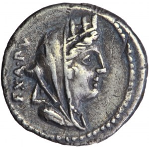 C. Fabius C. f. Hadrianus, Denar, Rom, 102 v. Chr.