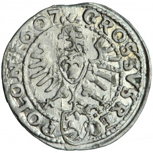 Poland, Sigismund III, the Crown, groschen 1607, Cracow mint