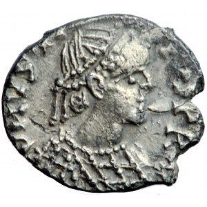 Ostrogoths, Theodoric, AR 1/4 siliqua, 493-518