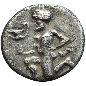 Thrace, Thasos, AR Obol, circa 425-350 BC