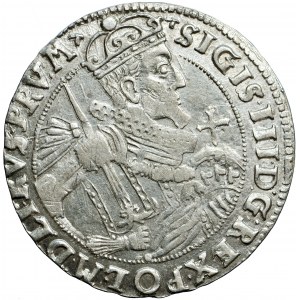 Poland, Sigismund III, the Crown, ort 1624, Bydgoszcz mint