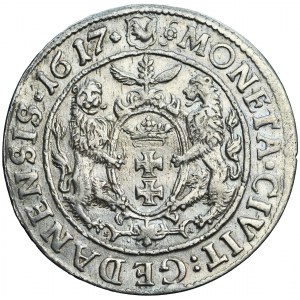 Poland, Sigismund III, Gdańsk, ort 1617, Gdańsk (Danzig) mint