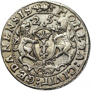 Poland, Sigismund III, Gdańsk, ort 1625, Gdańsk (Danzig) mint