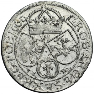 Poland, John Casimir, the Crown, szóstak (sextuple groschen) 1660, Cracow mint
