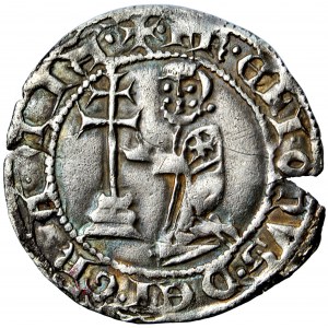 Outremer (Crusaders, the Latin East), Knights Hospitallers of Rhodes (The Order of St. John of Jerusalem), Helion de Villeneuve (1319-1346), asper