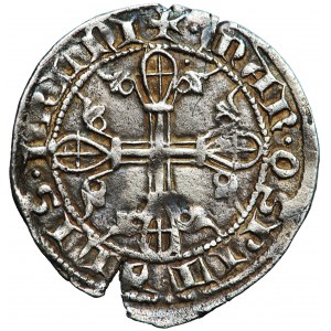 Outremer (Crusaders, the Latin East), Knights Hospitallers of Rhodes (The Order of St. John of Jerusalem), Helion de Villeneuve (1319-1346), asper