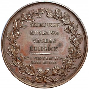 Prince Józef Poniatowski, medal by Franciszek Caunois, 1813, Paris