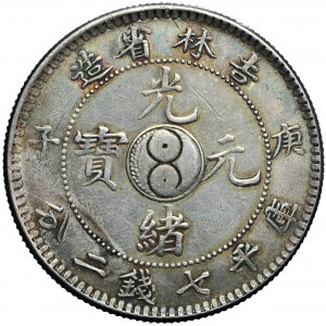 China, Kuang-hsü (Guangxu, 1871-1908), Kirin (Jilin) Province, yuan (‘dollar’, 7 mace 2 candareens) 1900, Kirin (Jilin) mint