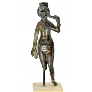 Roman Empire, bronze statuette of Venus, 1st-2nd c. AD, Gallic (?) workshop