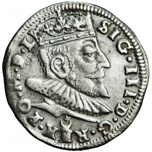 Poland, Sigismund III, Lithuania, trojak (triple groschen) 1590, Vilna (Vilnius) mint