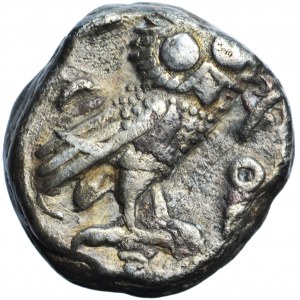 Attica, Athens, AR Tetradrachm, circa 286-267 BC