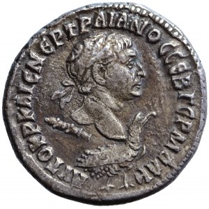 Syria, Antioch, AR Tetradrachm, Trajan, 113-114