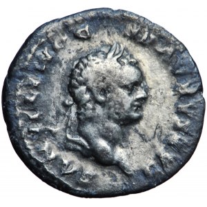Domitian under Vespasian, unofficial AR Denarius, Rome (?), AD 77-78 or later