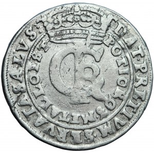Poland, John Casimir, the Crown, Tymf (Zloty) 1665, Bydgoszcz mint