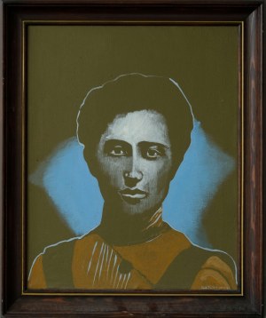 Antoni Fałat, Portrait of a Woman, 1995