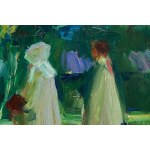 Henryk Hayden (1883 Warschau - 1970 Paris), Frauen im Garten (Spacer), ca. 1904-1906
