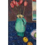 Henryk Hayden (1883 Warsaw - 1970 Paris), Tulips in a green vase (Tulipes au pot vert), ca1908