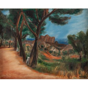 Henryk Hayden (1883 Warschau - 1970 Paris), Landschaft von Sanary, um 1925