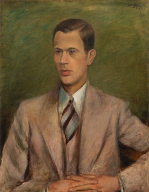 Henryk Hayden (1883 Warszawa - 1970 Paryż), Portret Paula Pétridesa, 1934