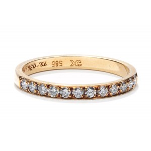 Ring with diamonds XX/XXI century, jewelry