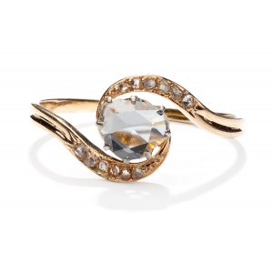Diamond ring 1920s-30s, jewelry