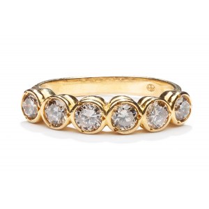 Ring with diamonds 2nd half of 20th century, jewelry