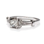 Ring with diamonds 2nd half of 20th century, jewelry