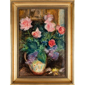 Aneri - Irena Weiss (1888 - 1981), Blumen in einer Vase