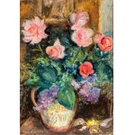 Aneri - Irena Weiss (1888 - 1981), Blumen in einer Vase