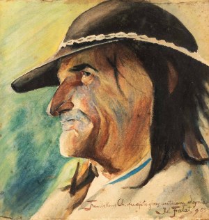 Julian Fałat (1853 - 1929), Głowa górala, 1903