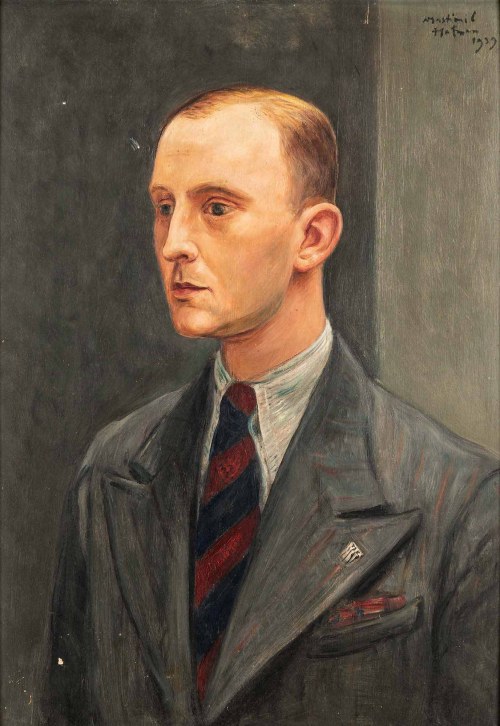 Wlastimil Hofman (1881 - 1970), Portret mężczyzny, 1939